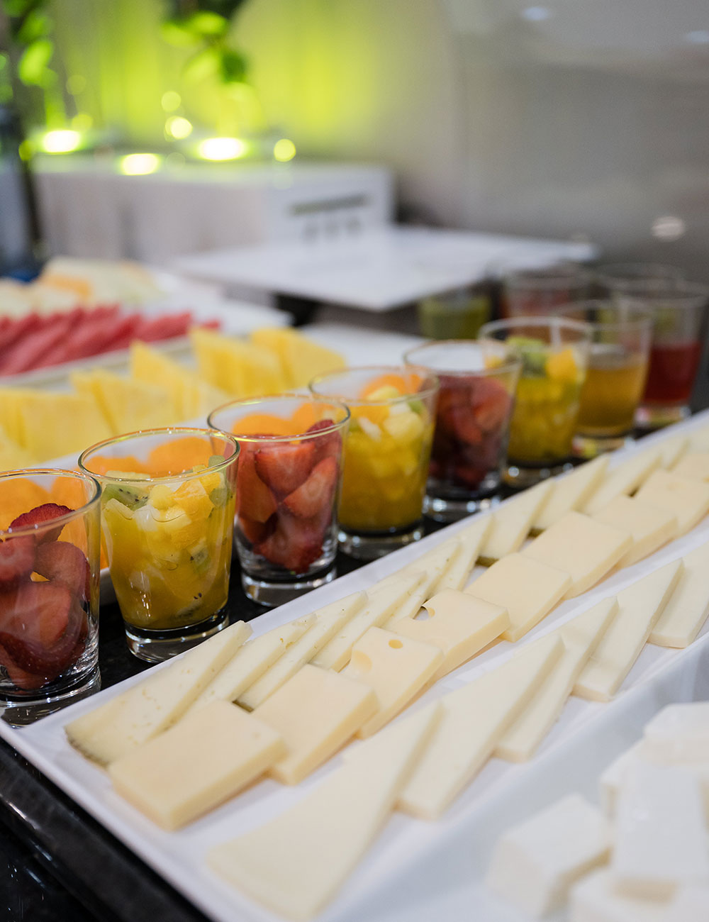 buffet del restaurante garnacha en valladolid